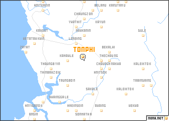map of Tonphi