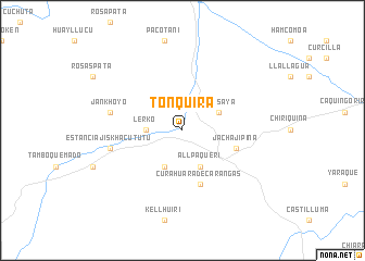 map of Tonquira