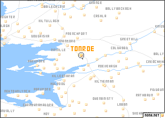 map of Tonroe