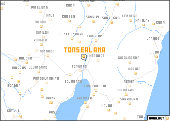 map of Tonsealama