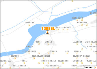 map of Tonsel