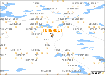 map of Tönshult