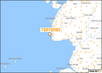 map of Tontonan