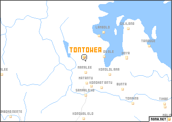 map of Tontowea