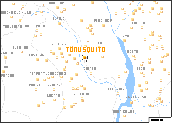 map of Tonusquito