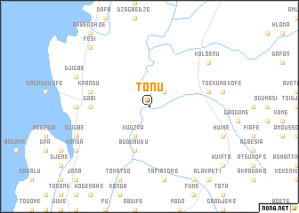 map of Tonu