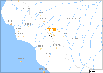 map of Tonu