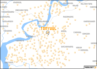 map of Tonyuul