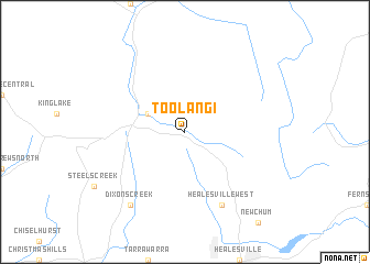 map of Toolangi