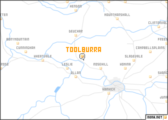 map of Toolburra