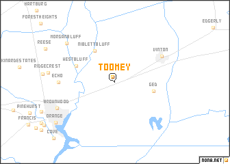 map of Toomey