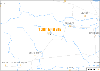 map of Toongabbie