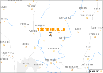 map of Toonnerville