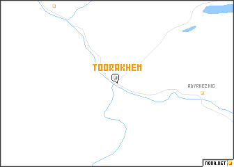 map of Toora-Khem