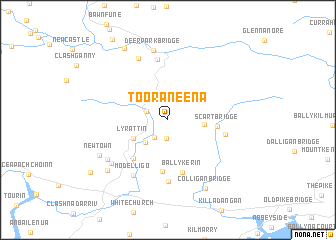 map of Tooraneena