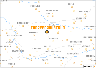 map of Tooreenavuscaun