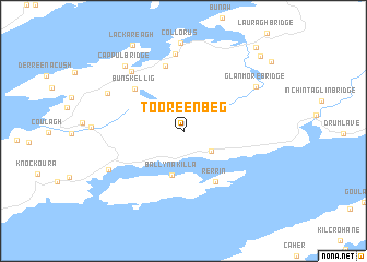 map of Tooreen Beg