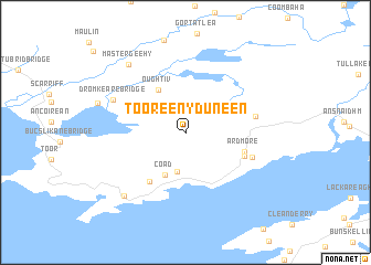 map of Tooreenyduneen