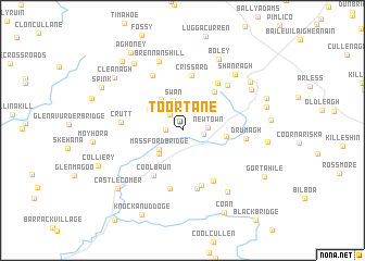 map of Toortane