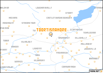 map of Toortisnamore