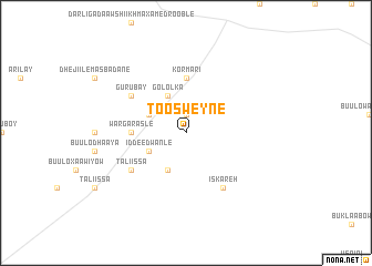 map of Toosweyne