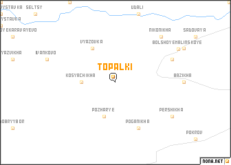 map of Topalki