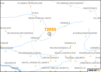 map of Topas