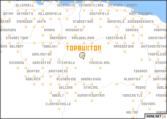 map of Top Buxton