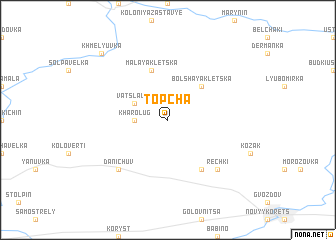 map of Topcha