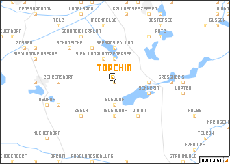 map of Töpchin