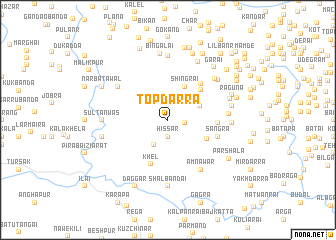 map of Topdarra
