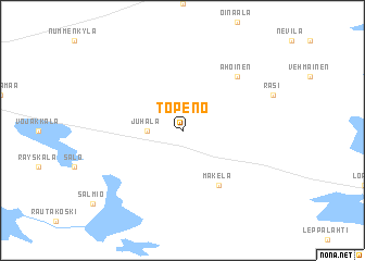 map of Topeno