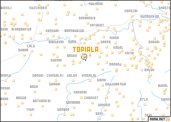 map of Topiāla