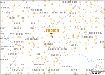 map of Topiān