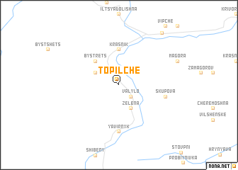 map of Topilʼche