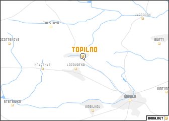 map of Topilʼno