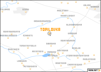 map of Topilovka