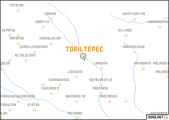 map of Topiltepec