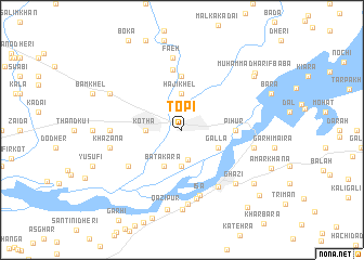 map of Topi