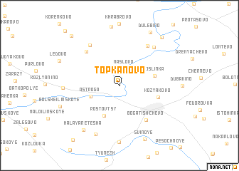 map of Topkanovo