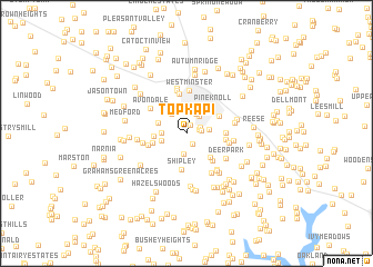 map of Topkapi