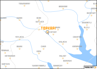 map of Topkapı