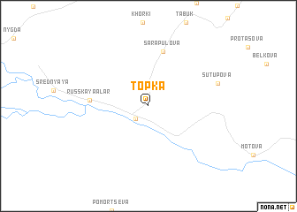 map of Topka