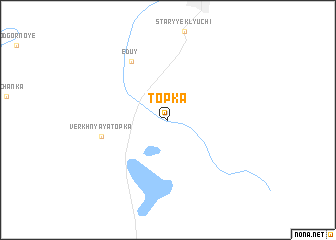 map of Topka