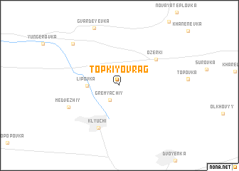 map of Topkiy Ovrag