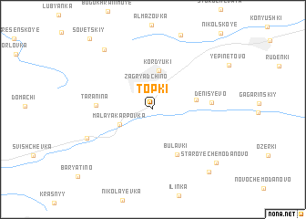 map of Topki