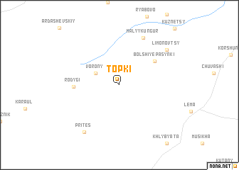 map of Topki