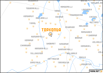 map of Topkonda