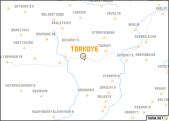 map of Topkoye