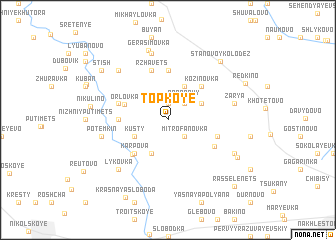 map of Topkoye